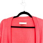 Anthropologie  Pilcro Kelly 100% Cashmere Button Front Cardigan Coral Pink XS Photo 3