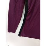 Maurice's  Women Large Purple And Black Pullover‎ Cowl Stretch Photo 4