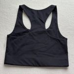 Girlfriend Collective Paloma Racerback Bra in Black, Size Small Photo 6