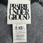 Prairie Underground Rainer Stretch Denim Dress XS Stretch Pockets Minimalist USA Black Photo 7