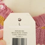 Wonderly  chewed hem striped swer size large Photo 8