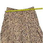 Anthropologie Isobel Pleated Wide-Leg Animal Print Pants Size S Photo 1