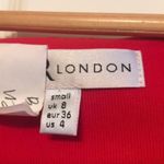 Rare London  Modest Bardot Maxi Dress - Red Photo 5