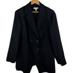 Coldwater Creek NWT Seamed Double Breasted Seamed Riding Jacket Size W18 Office Photo 0