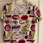 On Fire  Woman's Tee with Fun Graphic Print Large Photo 0