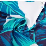 #89Plus Size Two Piece Tankini Swimsuit V Neck Tummy Control Ruched wshorts nwot Blue Photo 6