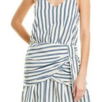 Derek Lam  10 Crosby Charlotte Sleeveless Striped Tie Mini Dress 4 Photo 0