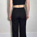 Gap Black Linen Trousers Size XS Photo 2