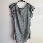 Red Valentino  Silk Grey Sleeveless Blouse Photo 2