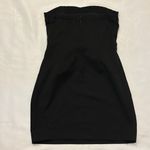 Solaris  Strapless Mini Dress Black Women Size Large EUC Photo 4