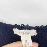 J.Crew  Black Sleeveless Scoop Neck Sequin Embellished Tank Top Photo 1