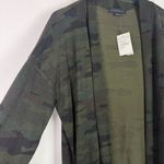 Sanctuary NWT  Camo Print Open Front Long Sleeve Cardigan Sweater Size Large L Photo 8