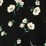 ✨ ITALIAN GARDEN BLACK FLORAL PRINT WRAP DRESS✨ Black Photo 4