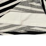 Anthropologie  Skirt Size XS Black White Striped Stretch Blend Womens Lined 23X33 Photo 3