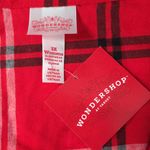 New Women’s 2Pc Wondershop Red Plaid Sleepwear Pajamas Cotton Flannel Size 3X Photo 6