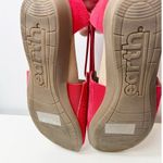 Earth Alder Abra Ginger Suede Slip On Sandals Spicy Red Open Toe Womens Size 7.5 Photo 6