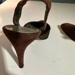 Yves Saint Laurent Brown Slingback Pumps Sz 9M Photo 13