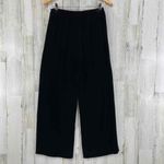 Talbots  Wide Leg Pants Womens 2‎ Black Velvet Rayon Silk Blend NEW Photo 3