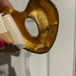 Rober Lee Morris Robert Lee Morris Vintage Calfskin Leather Belt Heart Shape Metal Clasp 90’s Rare Designer Luxury Italian Photo 8