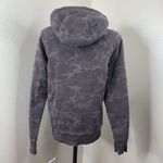 Lululemon Women's 6 Black Gray Camo Scuba Training Yoga Pullover Hoodie Sweater Photo 5