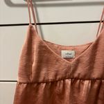 Aritzia Lover Satin Camisole Rose Gold Photo 4