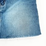 Angels Womens Y2K Vintage Faded Raw Hem‎ Cut Off Denim Micro Mini Skirt Size 5 Blue Photo 1