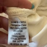 NWOT Boutique Macrame Eyelet Lace Crochet Woven Romper Festival M Wooden Buttons White Size M Photo 9