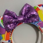 Disney ’s Confetti Minnie Mouse Ears Photo 1