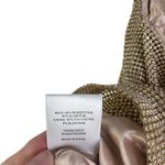 Meshki NWT Womens Meilani Low Back Diamante Mesh Mini Dress Rhinestone Metal Med Photo 12