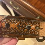 Western Full Grain Cowhide Brown Leather Belt Womens Photo 7