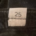 Citizens of Humanity  Drew Crop flared black velveteen pants. Size 25 Photo 6