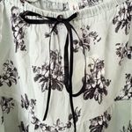 Anthropologie Floral Lace-Inset Wide-Balloon Pants, Size M Photo 9