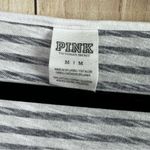 Victoria's Secret PINK Black and White Striped Tee Photo 5