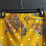 Terra & Sky Women’s Gold 2X  Paisley Leggings Fall Harvest Autumn Photo 3