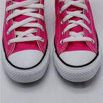 Converse Womens Chuck Taylor Hi Top Sneakers 7.5 Pink Y2K Athletic Preppy Shoes Photo 5