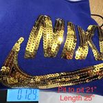 Nike Blue and Gold Sweatshirt :Box OW3: Photo 7