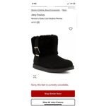 Juicy Couture Klaire Slip On Boots Black Buckle Women’s 8 New Photo 10