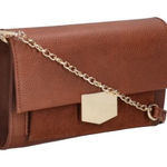 Moda Luxe Allison Crossbody in Brown Faux Leather​​​​ Photo 0