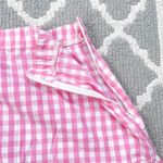 Nordstrom Parisian high waisted pink checkered mini skirt Photo 4