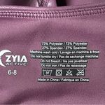 Zyia Active High Waist Shimmer Metallic Leggings Women’s Size 6-8 Plum Athletic Photo 8