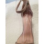 Madden Girl  Beella Taupe Faux Suede Block Heel Ankle Strap Sandal Women's Sz 9M Photo 4