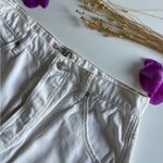 We The Free Deco White Brea Denim Skirt Button Fly Distressed size 30 Photo 4