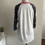 Disney NWT Disneyland Resort ‘55 Americana Raglan Baseball Tee | Medium Photo 2