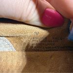 BORN Paloma Navy Blue Leather Sneaker Low Top Fashion Casual Comfort Zip Detail Size 7 Photo 6