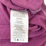 Seven7  Womens T-Shirt Small Maroon V-Neck Embellished Round Hem Casual Photo 4