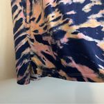 Adidas  Originals Tie Dye T-Shirt‎ Dress Logo Graphic Navy Pink Size XS Photo 2