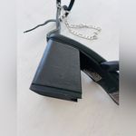 Free People  Parker Chain Heels in Black Silver Size 37.5 NWOT $138 Photo 6