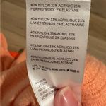 Anthropologie Naomi wool Sweater Crew Neck Sweater coral orange size XL petite Photo 10