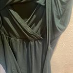 Bearsland Dark Green Nursing Sleeveless Midi Dress Black Size XL Photo 3