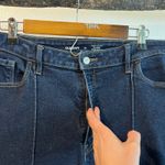 Old Navy  Dark Wash Vertical Stitch Higher High Rise Flared Jeans Size 18 Photo 2